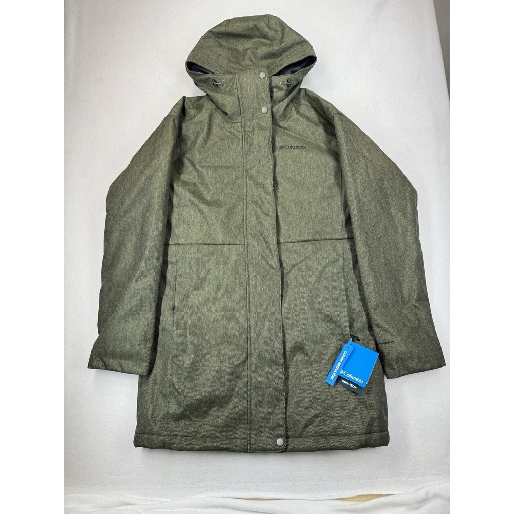 Columbia Women's Portland Point Parka Green XS NWT $170 MSRP